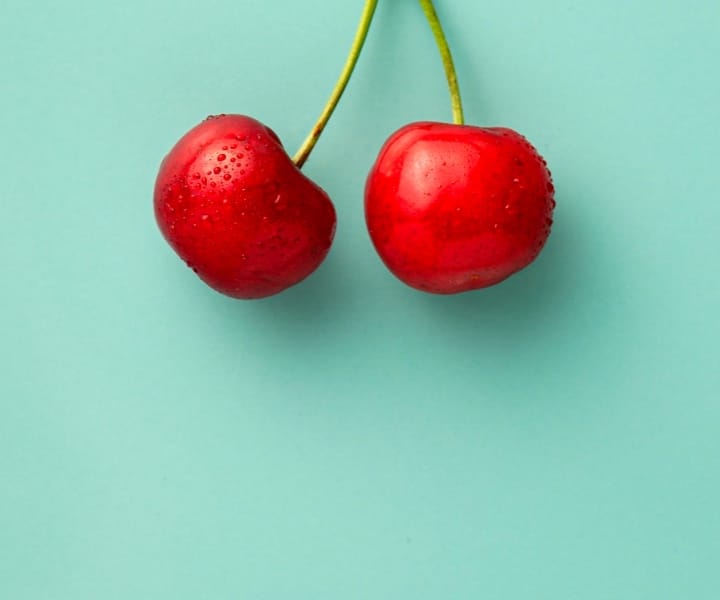 Image of a Couple Cherries