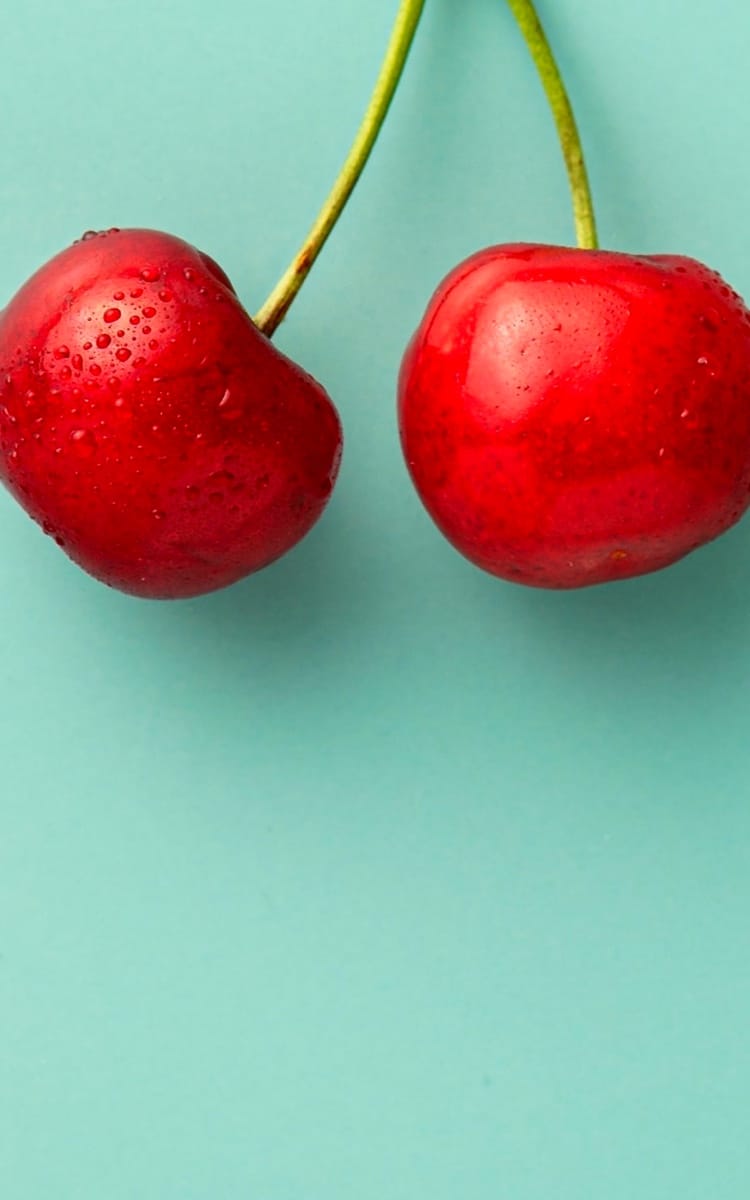 Image of a Couple Cherries
