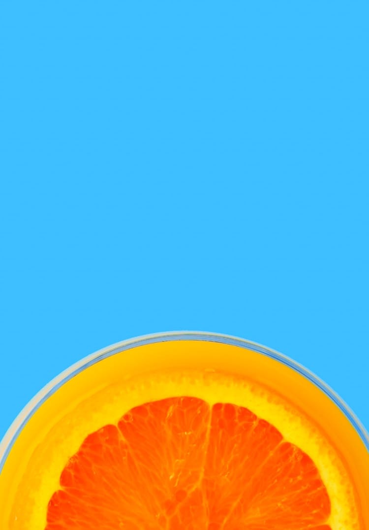 Image of Orange Cut In Half